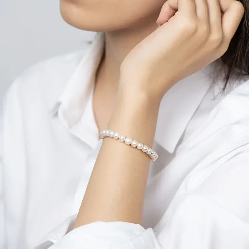 Adjustable Natural Freshwater Pearl Bracelet United States Bracelets
