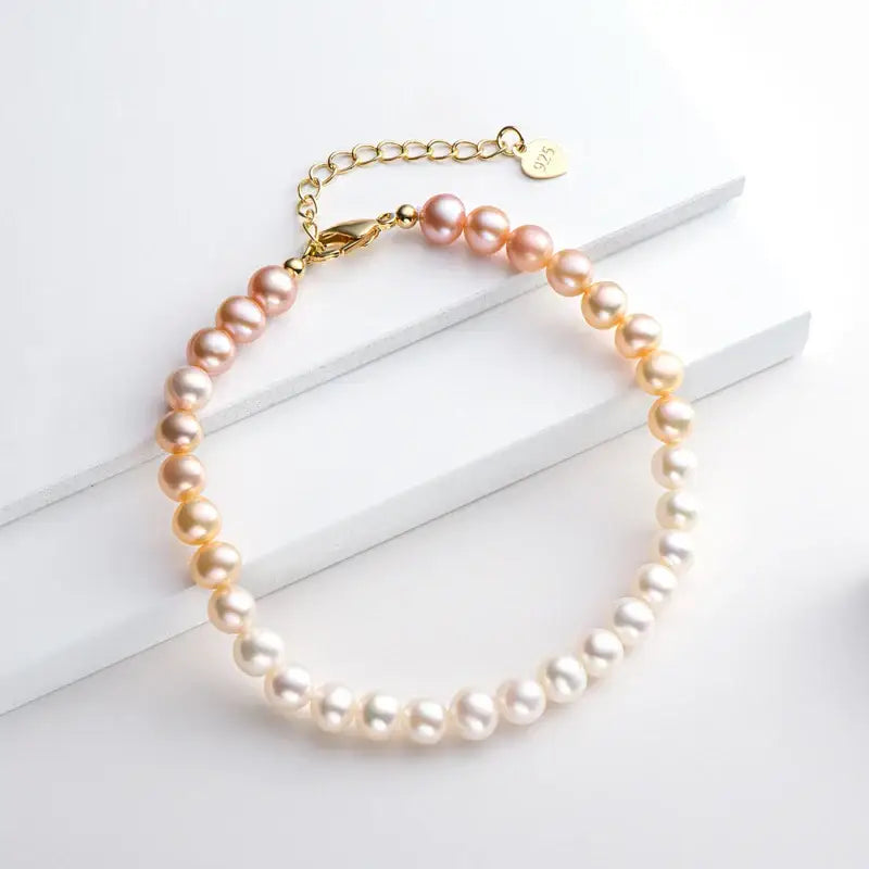 Adjustable Natural Freshwater Pearl Bracelet United States Bracelets