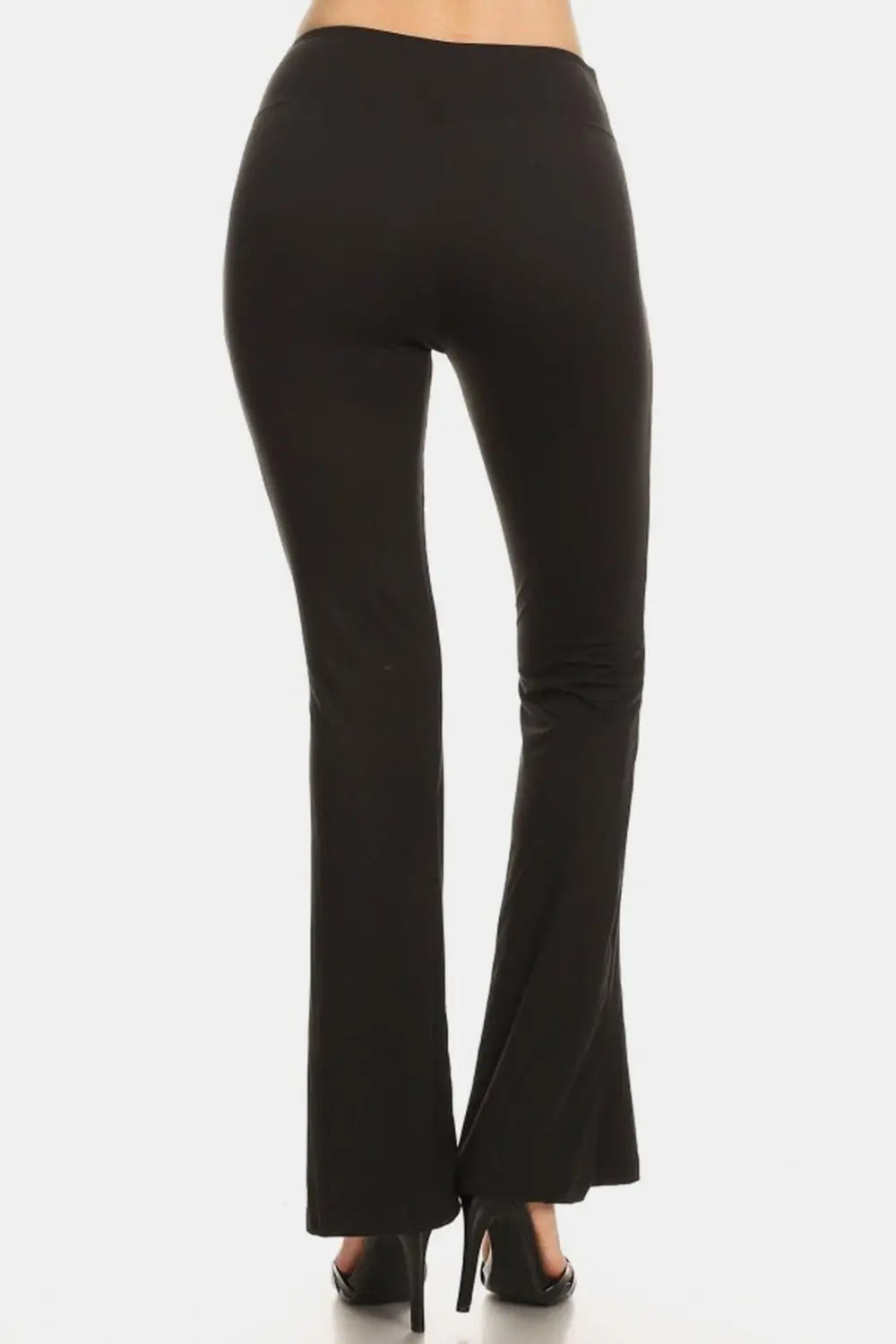 Black Flare Leggings - Leggings