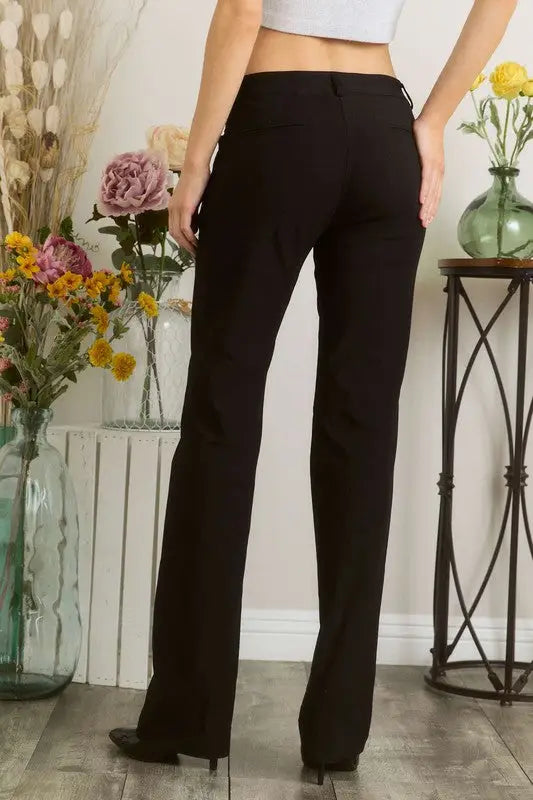 Black Pants with Pockets - Eclectage