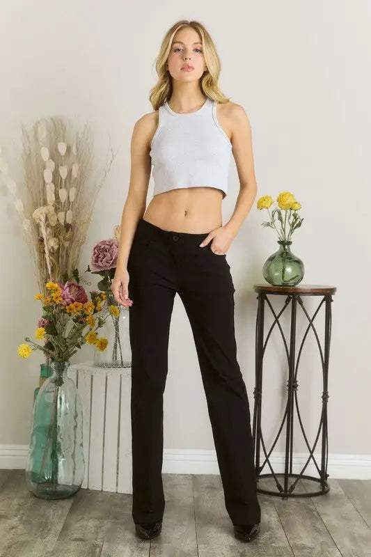 Black Pants with Pockets - Eclectage