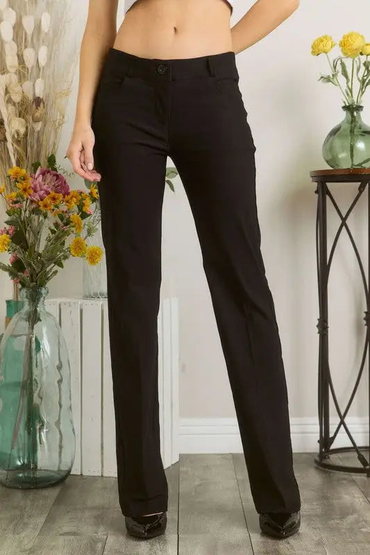 Black Pants with Pockets - Eclectage