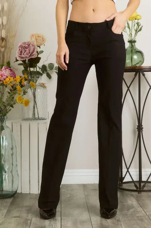 Black Pants with Pockets - Eclectage