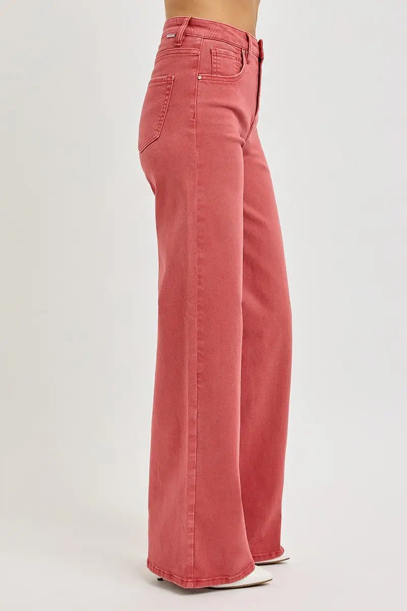 Brick High Rise Tummy Control Jeans - Jeans