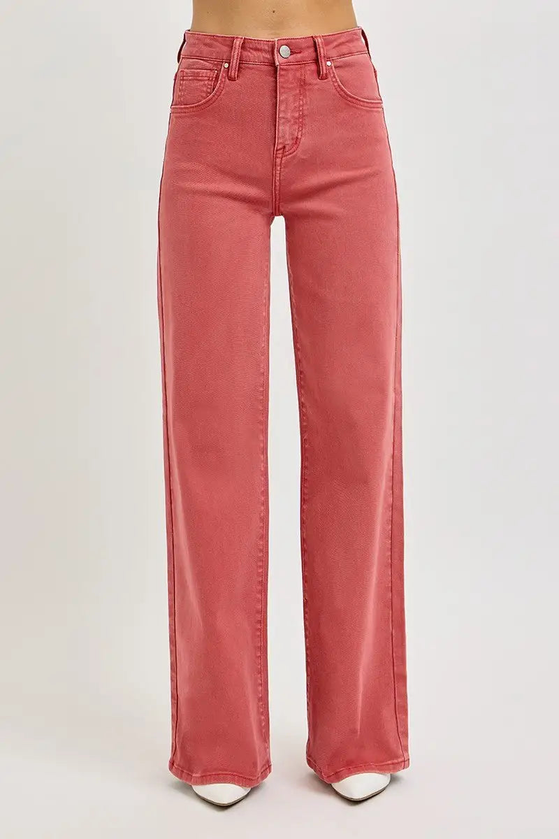 Brick High Rise Tummy Control Jeans - Jeans