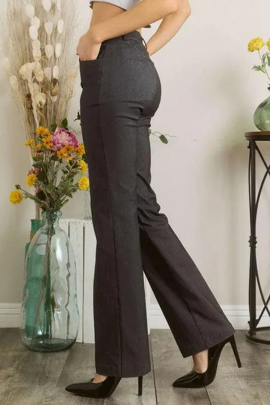 Charcoal Pants with Pocket - Eclectage