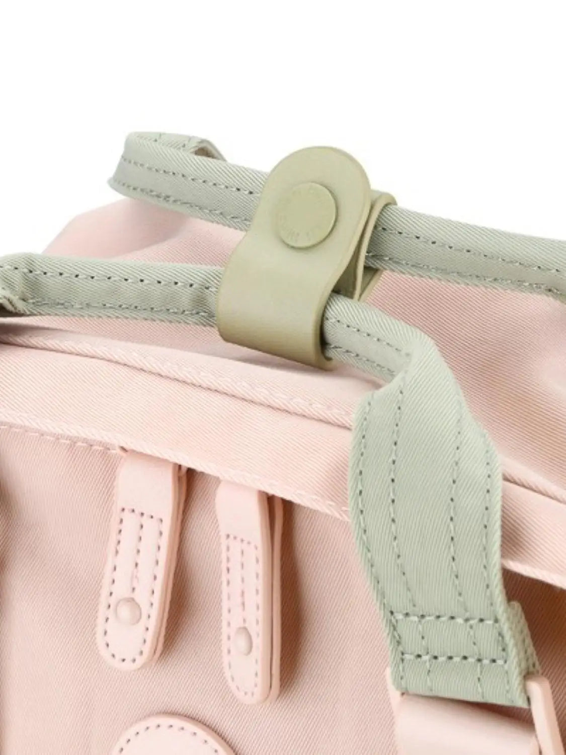 Contrast Waterproof Canvas Backpack Bag - Backpacks