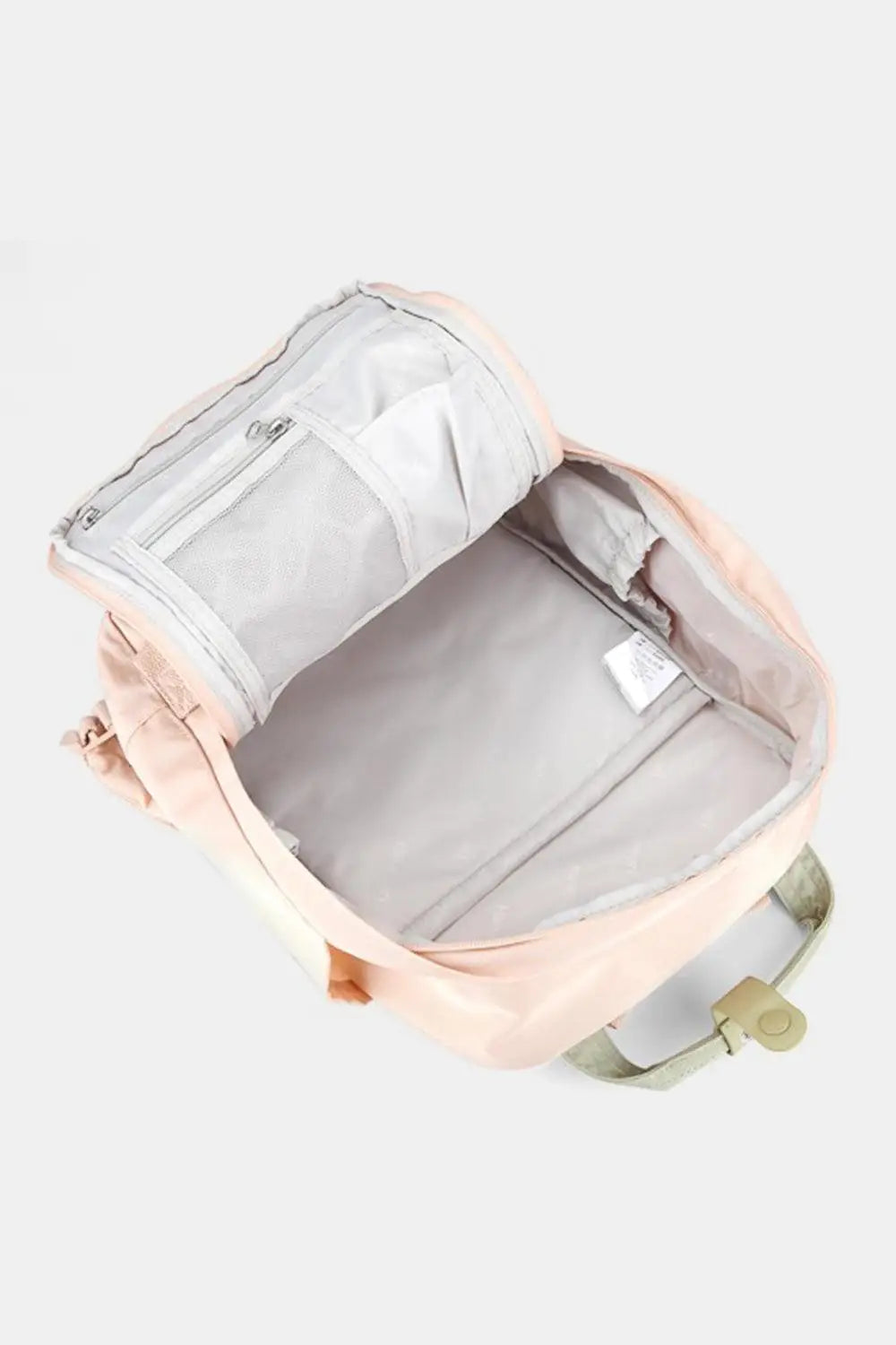Contrast Waterproof Canvas Backpack Bag - Backpacks