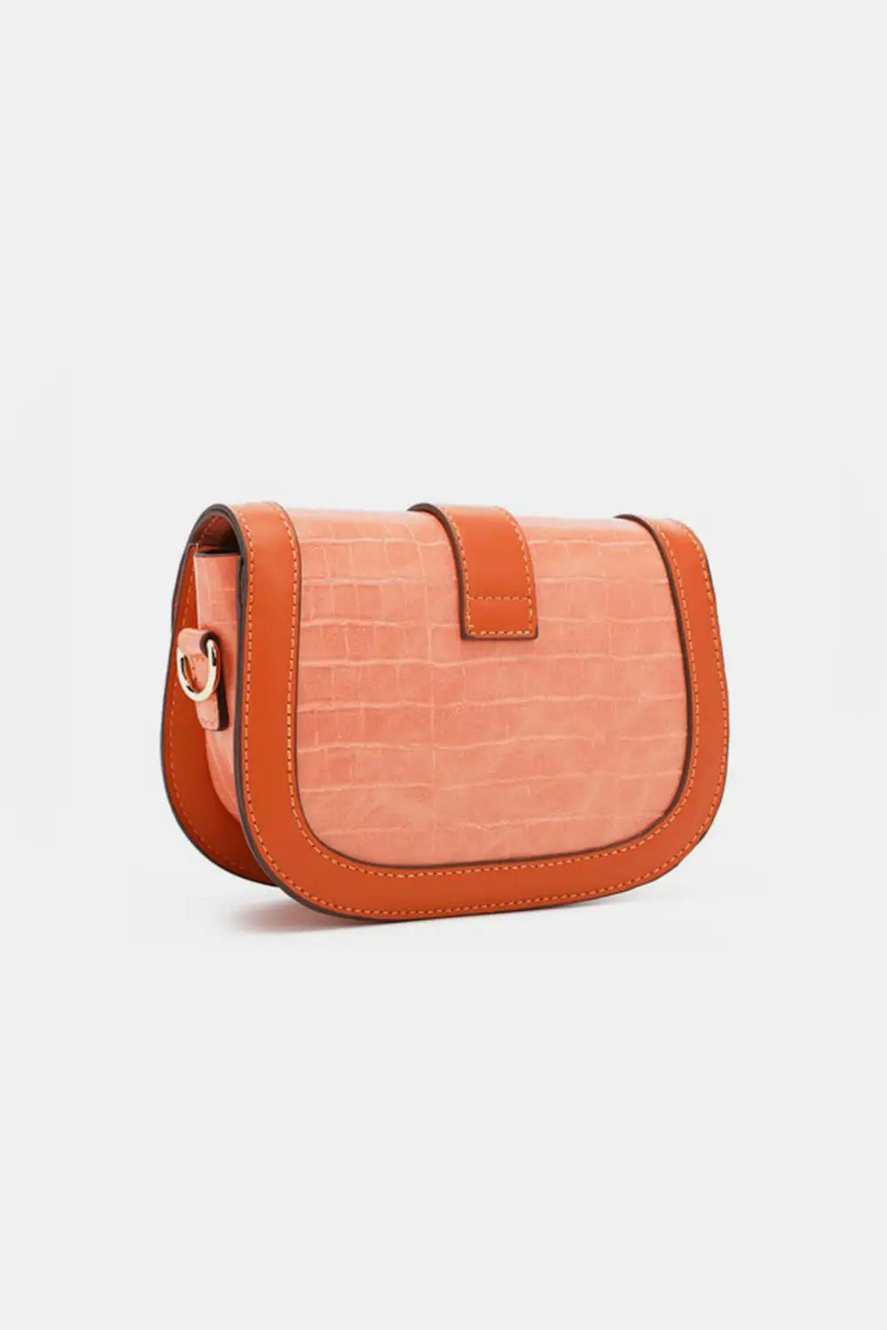 Croc Embossed Crossbody Bag - Eclectage