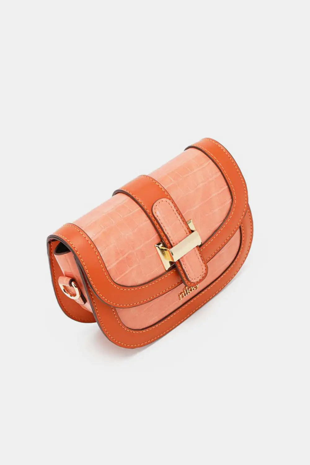 Croc Embossed Crossbody Bag - Eclectage