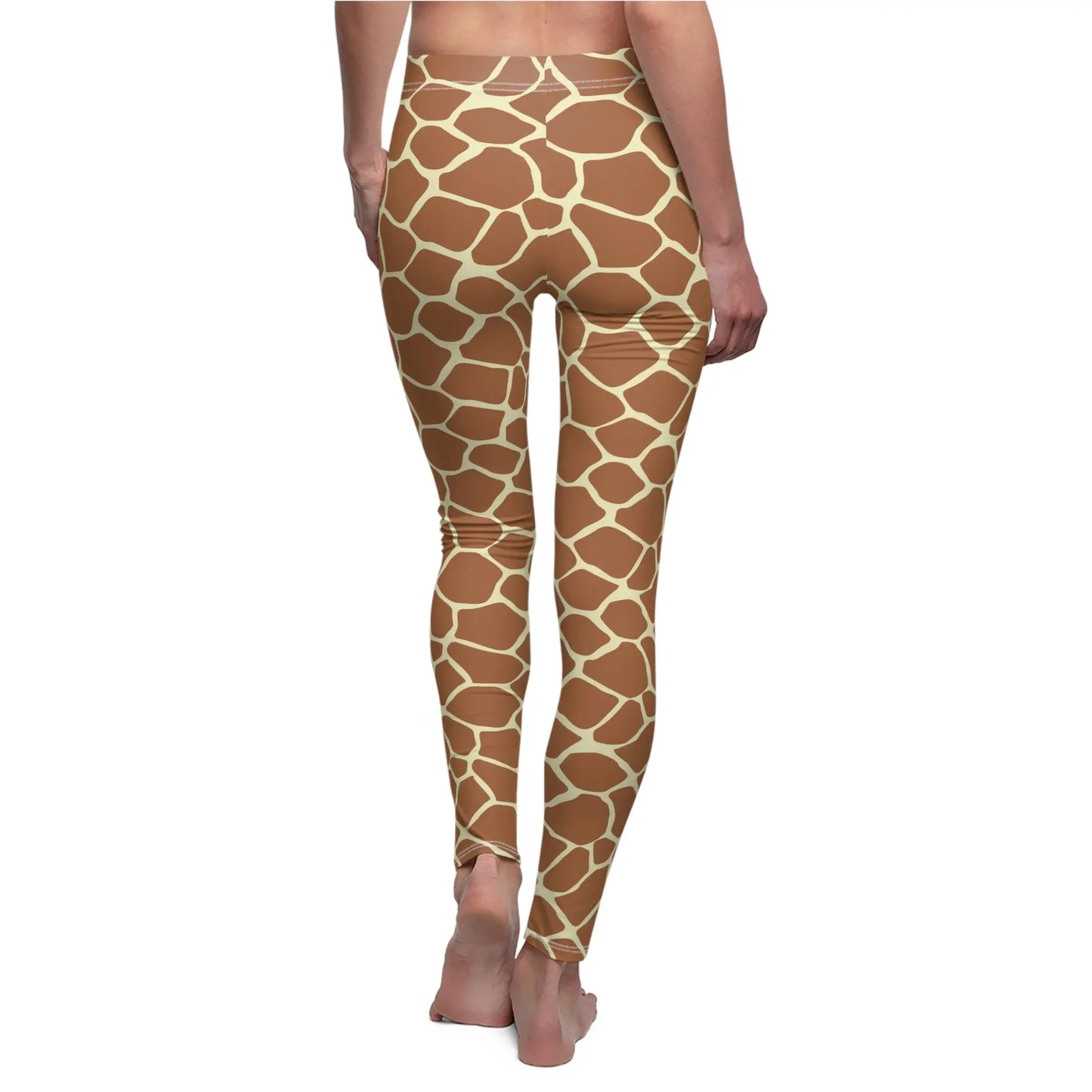 Giraffe Print Women's Casual Leggings - Eclectage