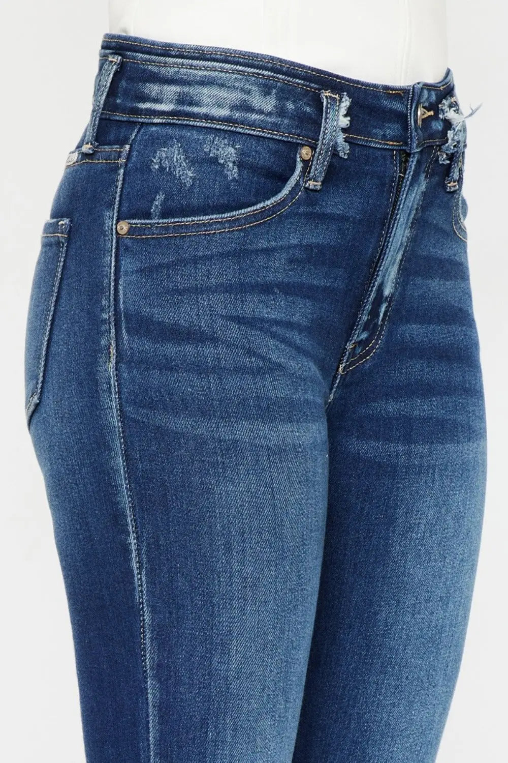 Kancan Full Size High Rise Ankle Skinny Jeans - Eclectage