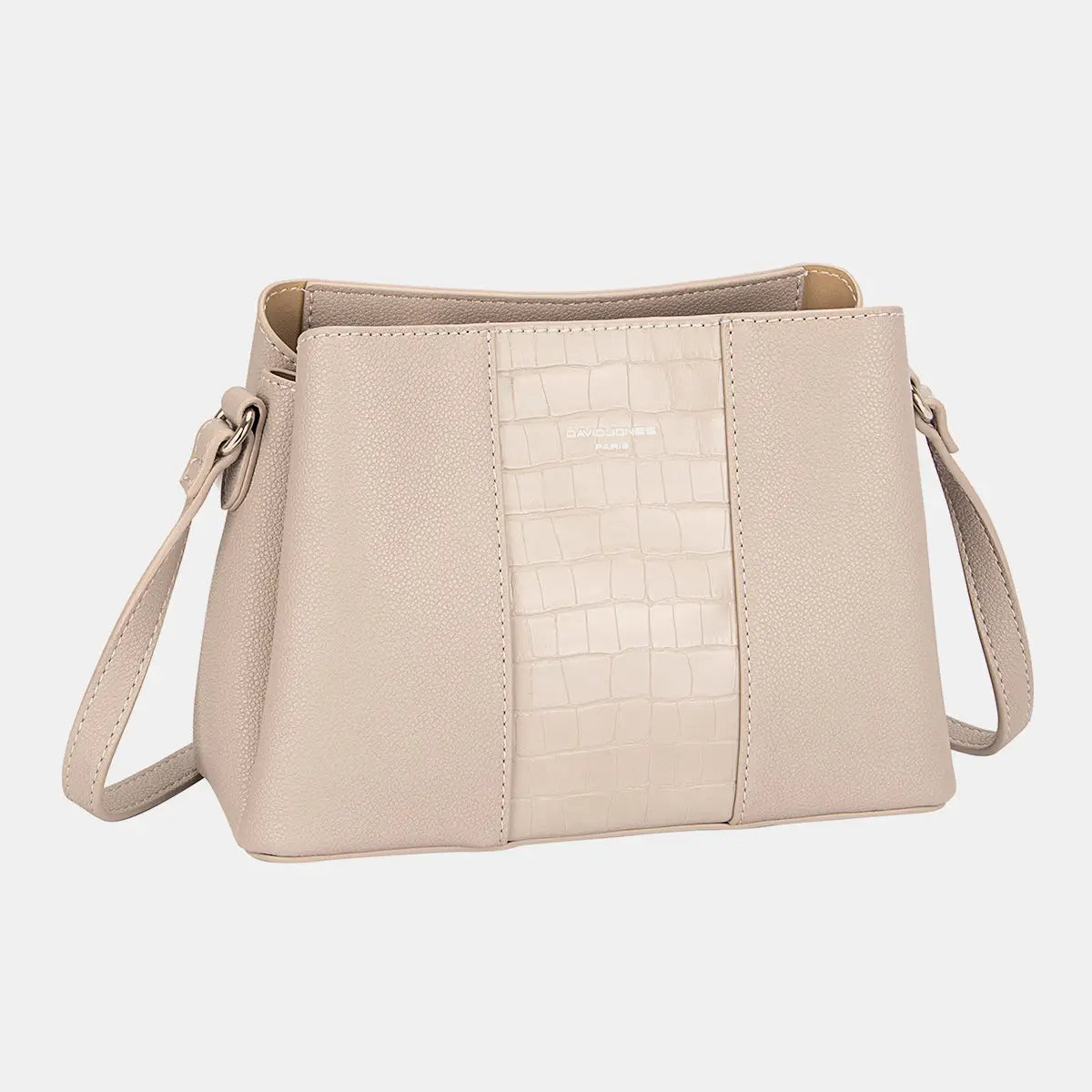 David Jones PU Leather Crossbody Bag - Eclectage
