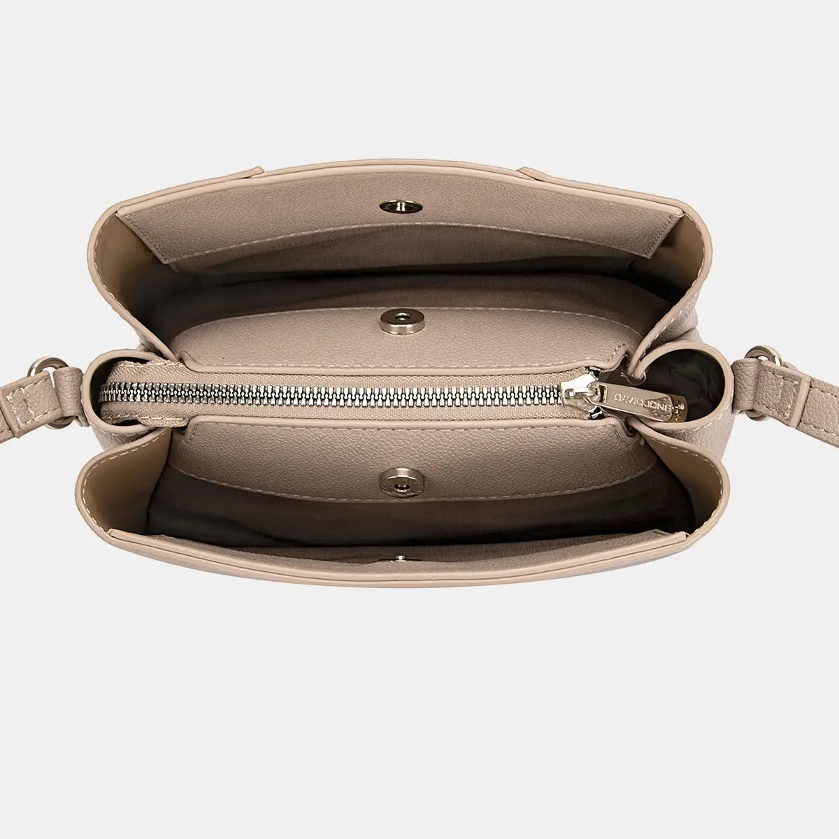 David Jones PU Leather Crossbody Bag - Eclectage