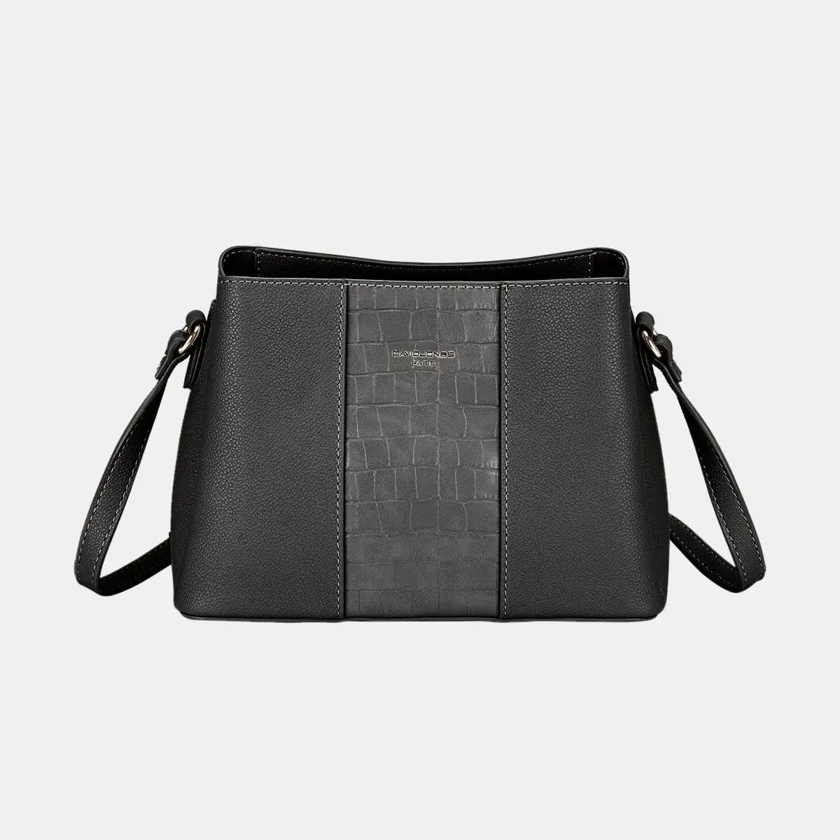 David Jones PU Leather Crossbody Bag - Eclectage