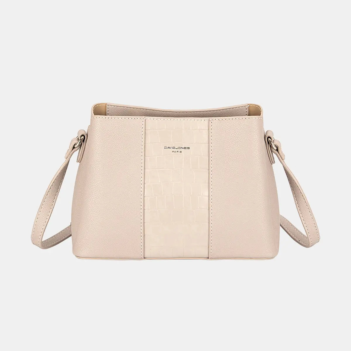 David Jones PU Leather Crossbody Bag - Eclectage