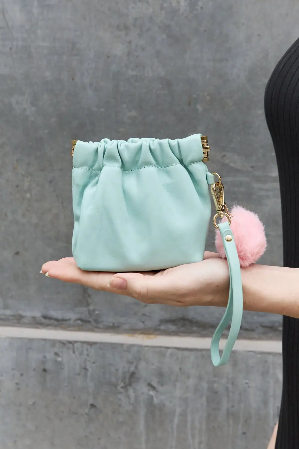 Faux Leather Pouch - Coin Purses