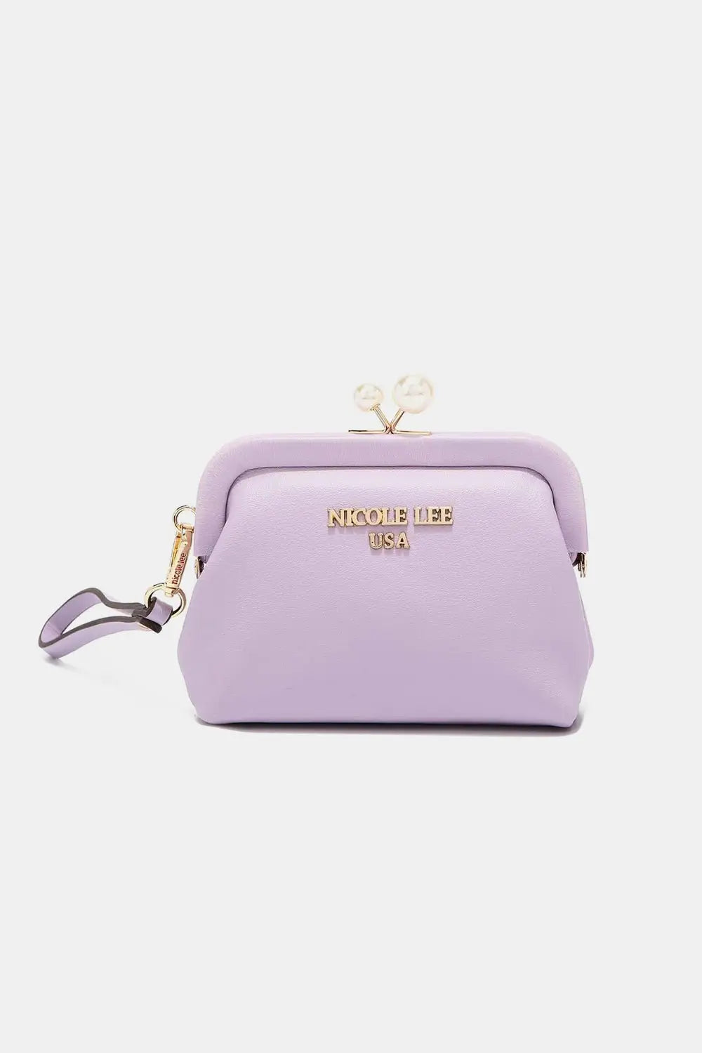 Faux Pearl Coin Purse - Coin Purses