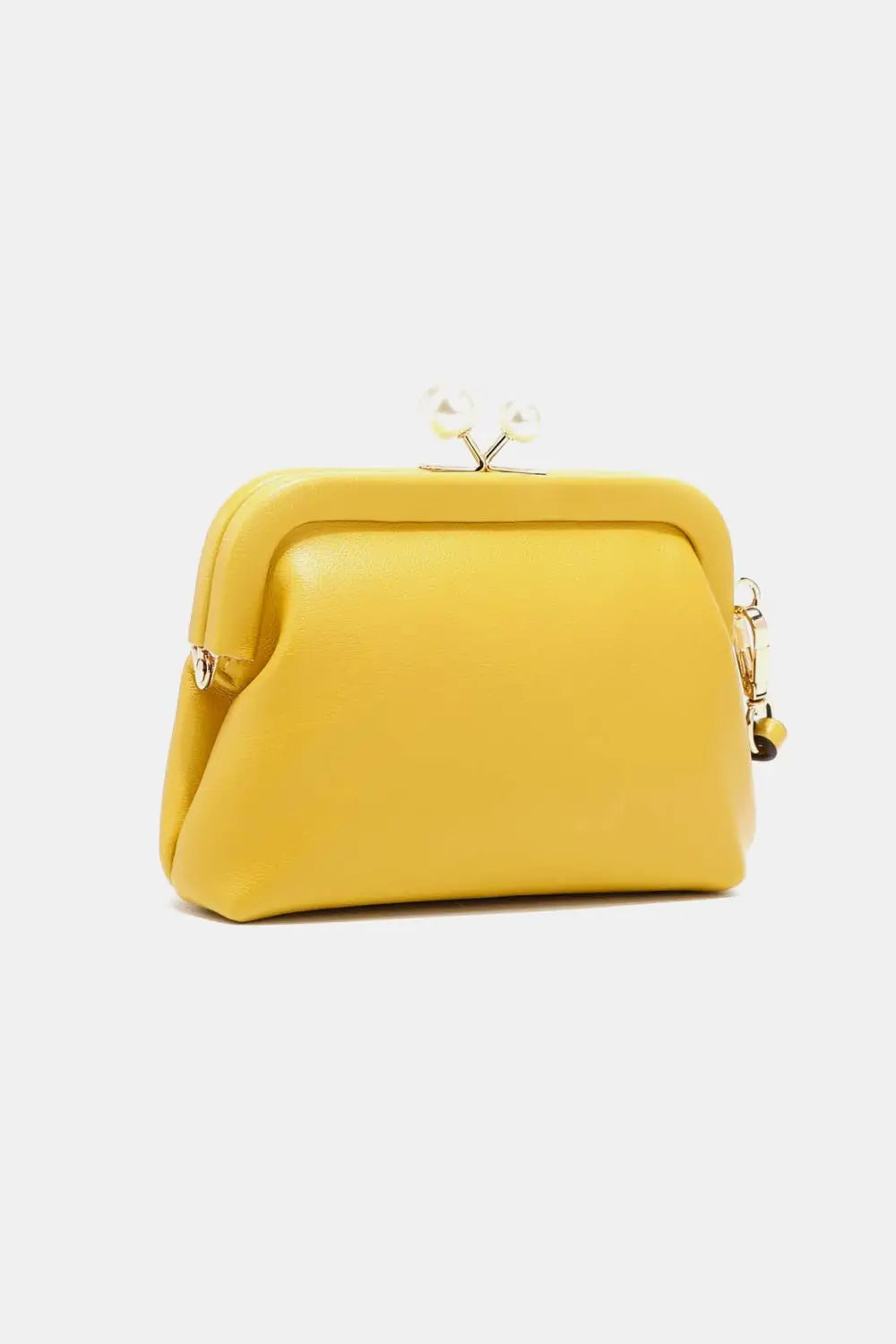 Faux Pearl Coin Purse - Coin Purses