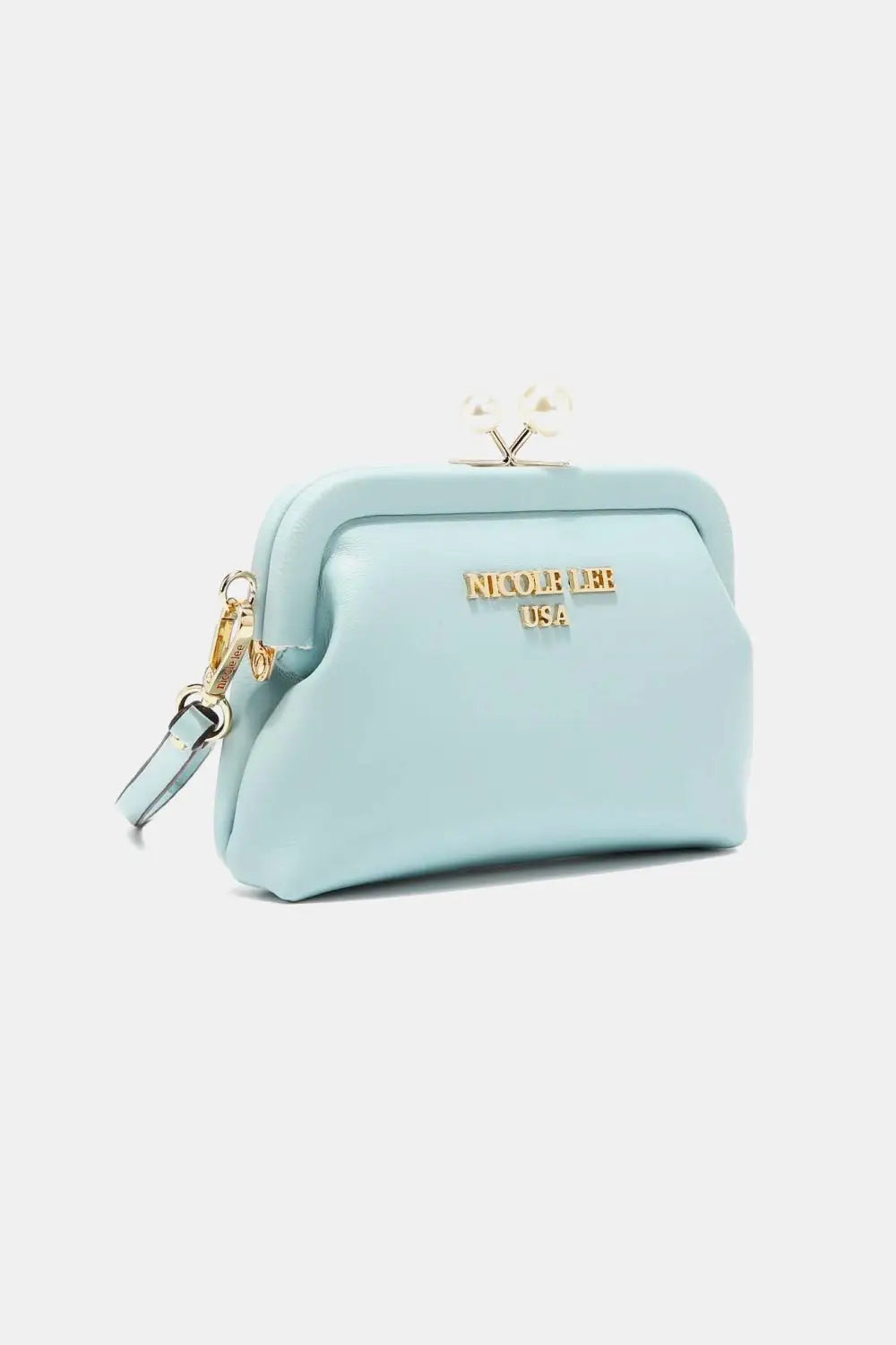 Faux Pearl Coin Purse - Coin Purses