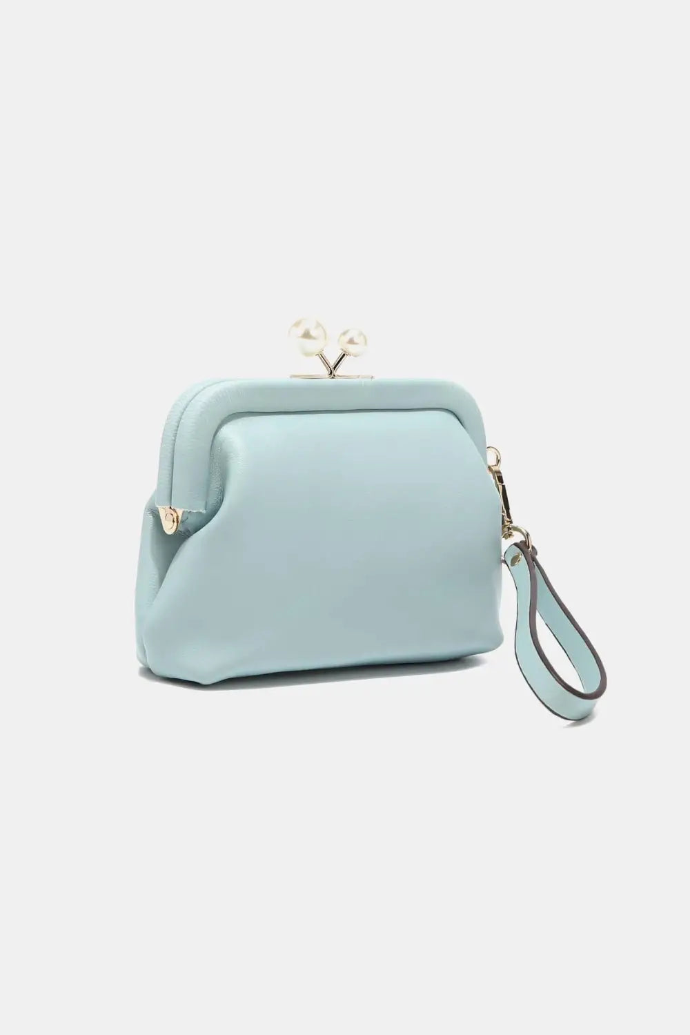 Faux Pearl Coin Purse - Coin Purses