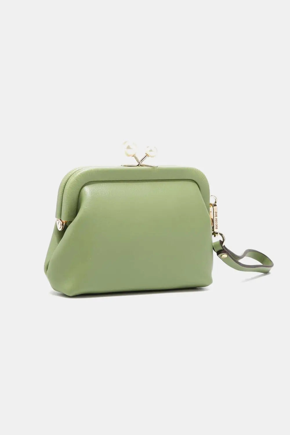 Faux Pearl Coin Purse - Coin Purses
