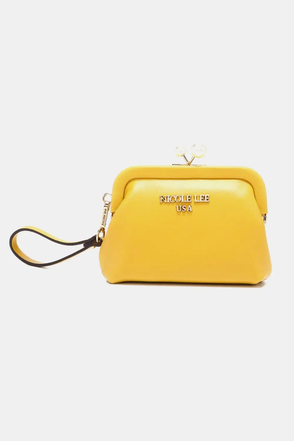 Faux Pearl Coin Purse - Coin Purses