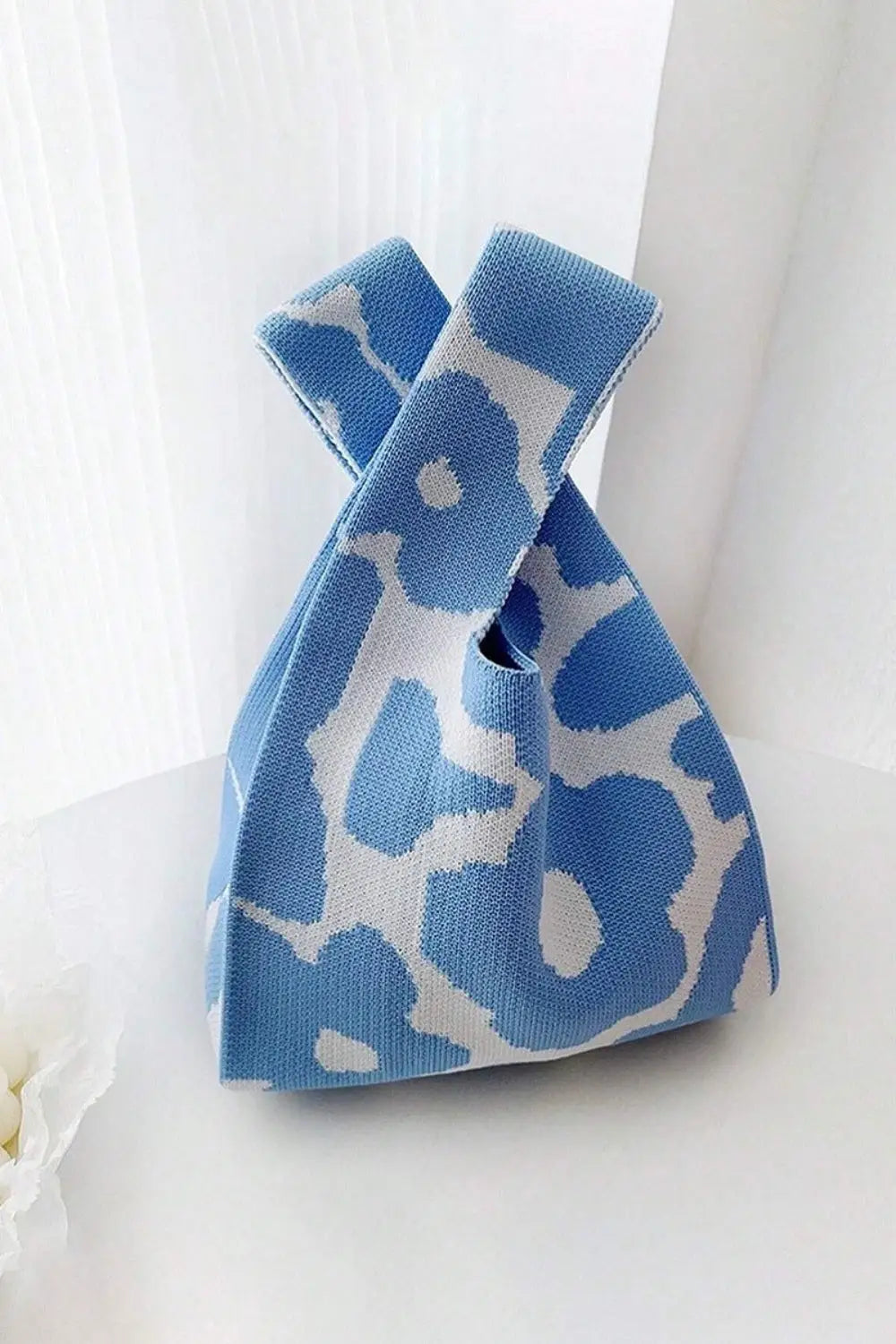 Flower Knitted Handbag - Eclectage