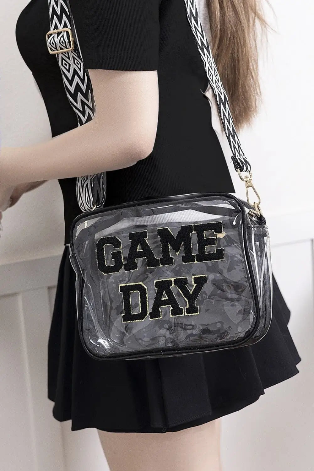 GAME DAY Stadium Approved Transparent Crossbody Bag - Eclectage