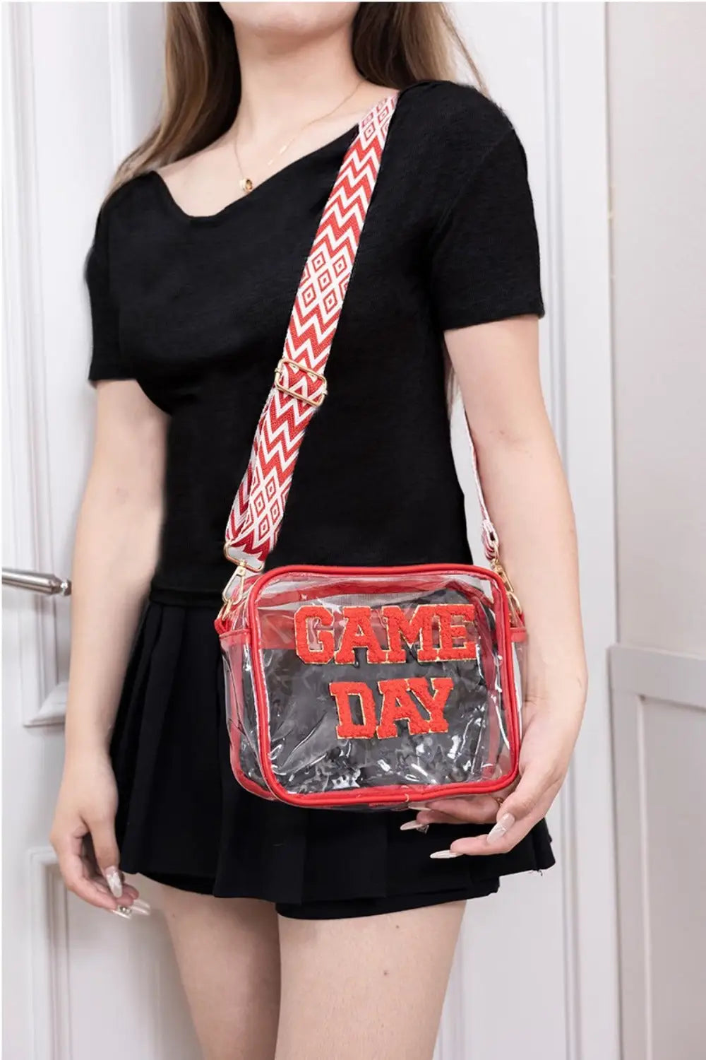 GAME DAY Stadium Approved Transparent Crossbody Bag - Eclectage
