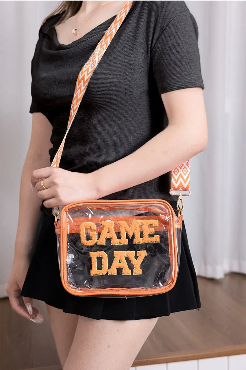 GAME DAY Stadium Approved Transparent Crossbody Bag - Eclectage