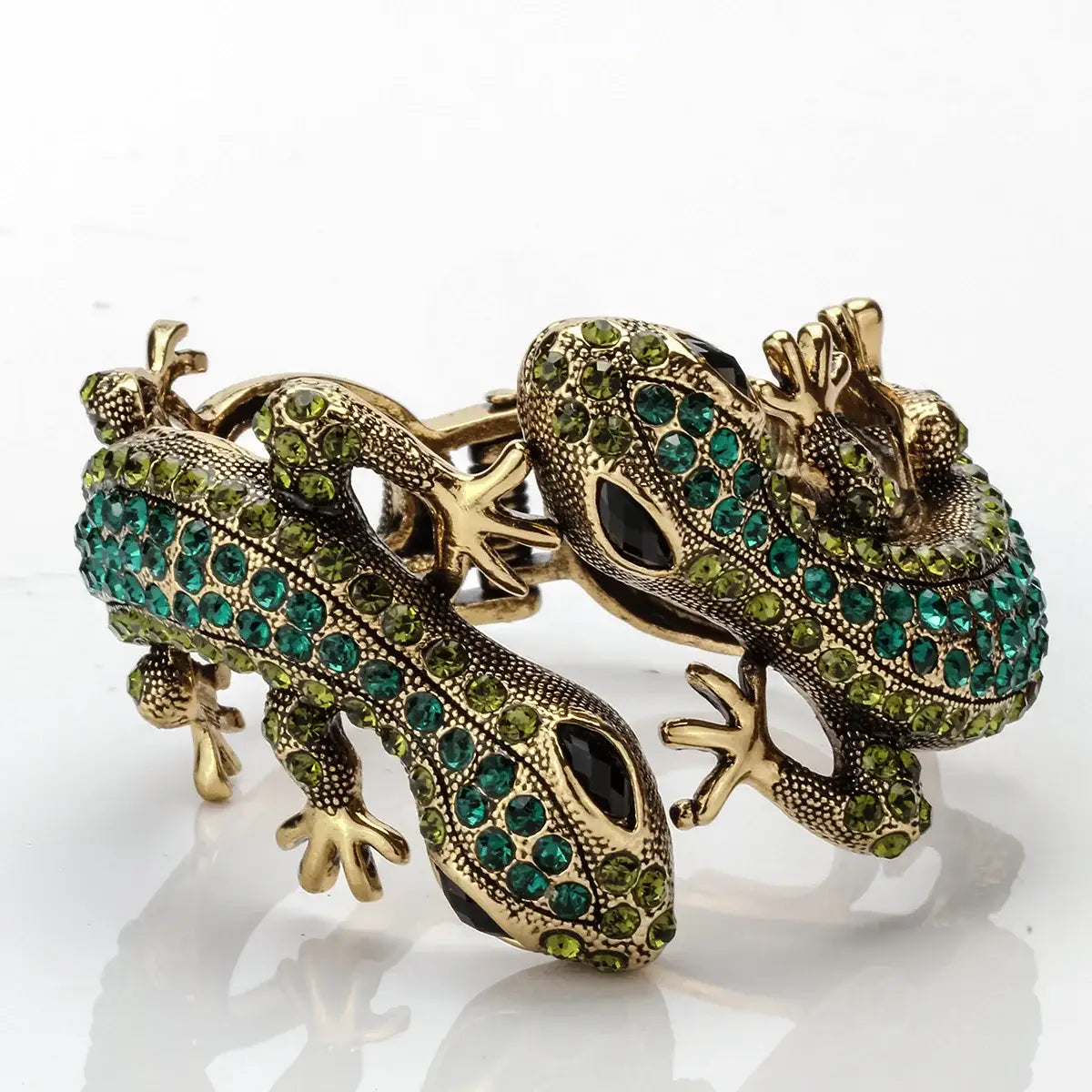 Gecko Crystal Bangle Bracelet Bracelets