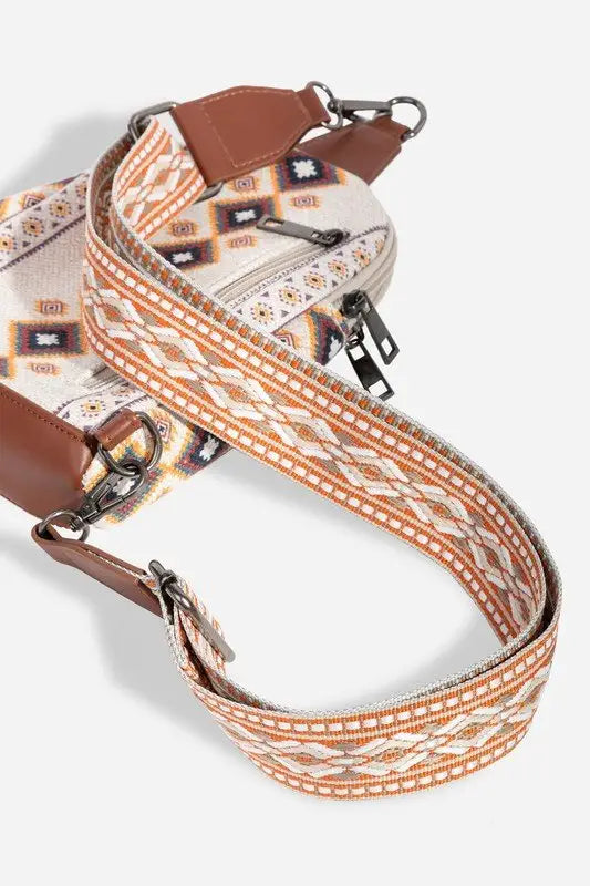 Geometric Crossbody Bag - Crossbody Bags