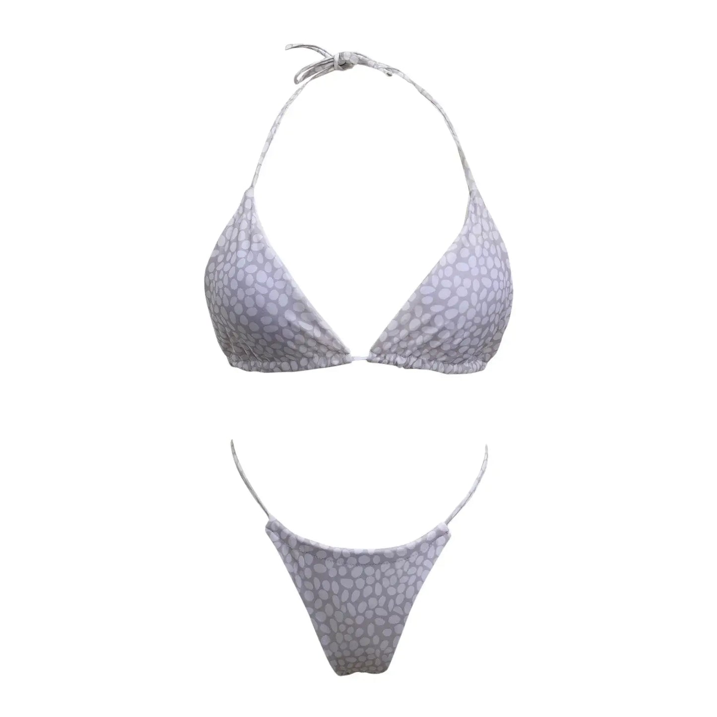 Halter Neck Thong Bikini Bikinis