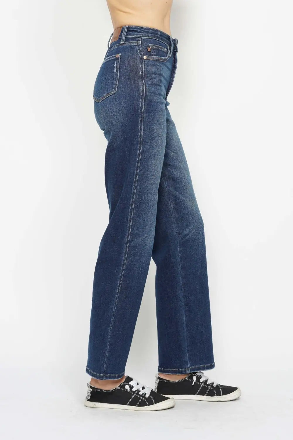 High Waist Tummy Control Jeans - Eclectage