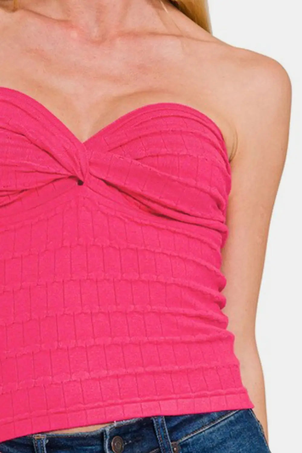 Hot Pink Tube Top - Tube Tops