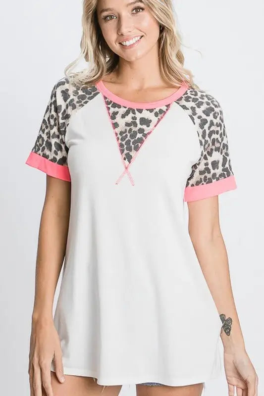 Ivory Leopard T-Shirt - T-Shirts