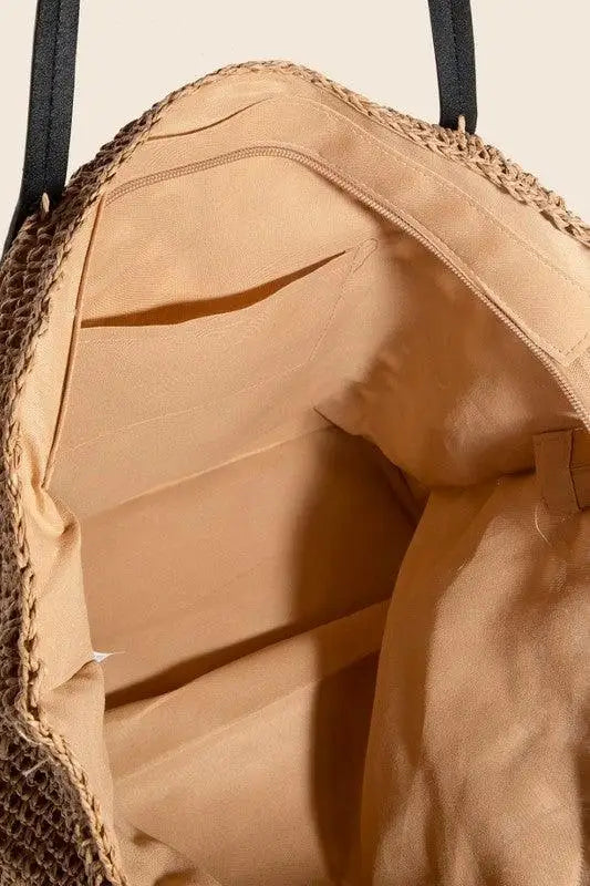 Mustard Knitted Tote Bag - Tote Bags