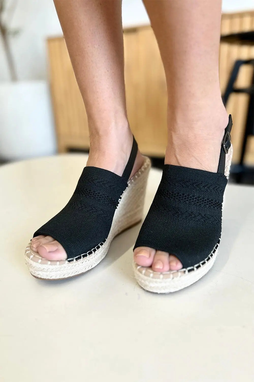 Forever Link Peep Toe High Heel Sandals - Eclectage