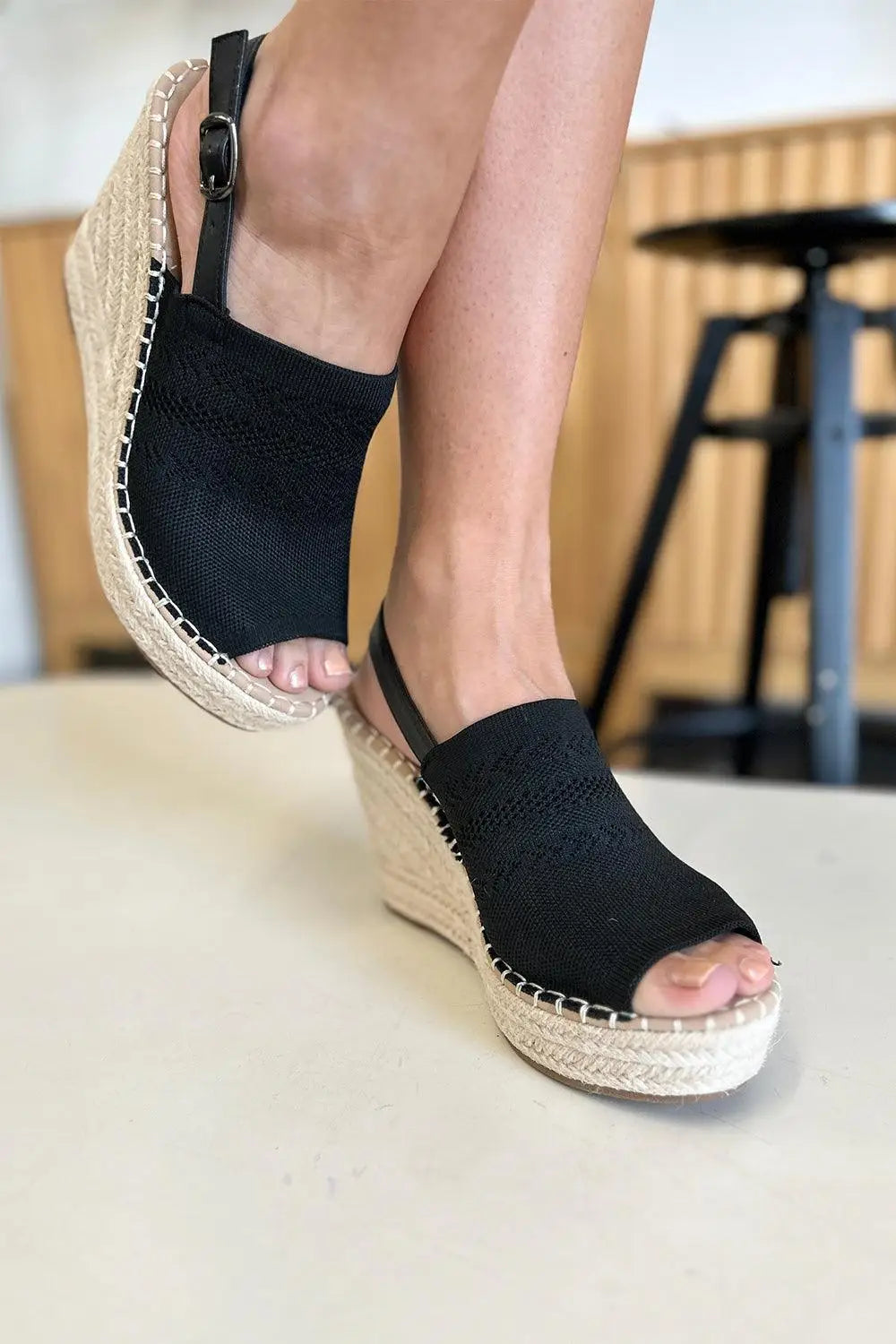 Forever Link Peep Toe High Heel Sandals - Eclectage