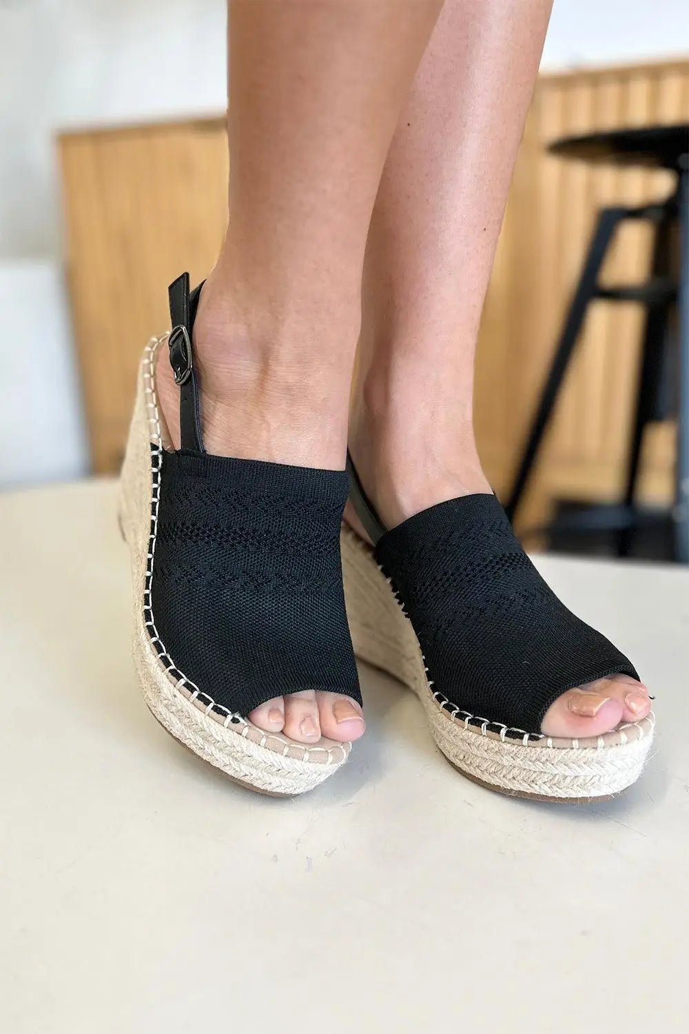 Forever Link Peep Toe High Heel Sandals - Eclectage