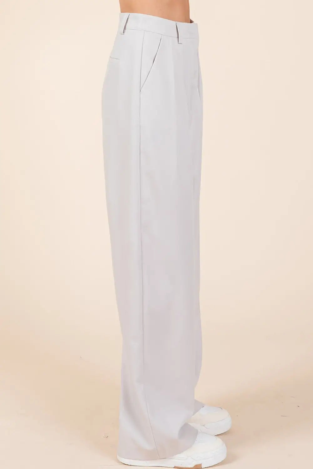 Mittoshop Pintuck Detail High Rise Pants - Eclectage