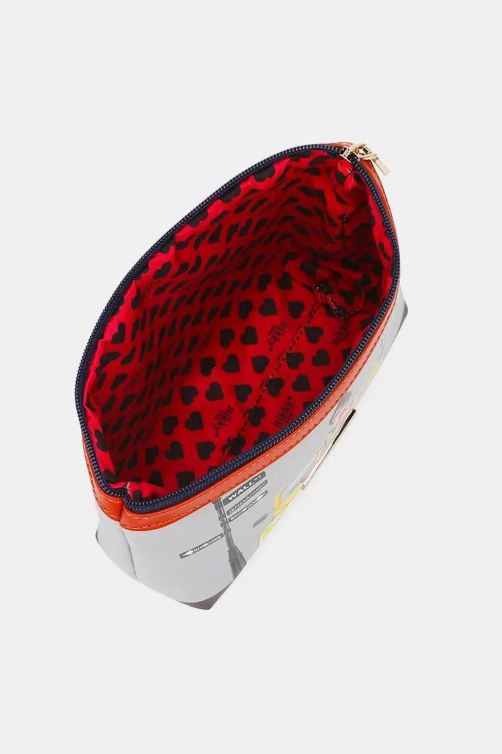 Printed Large Cosmetic Pouch - Zipper Pouches