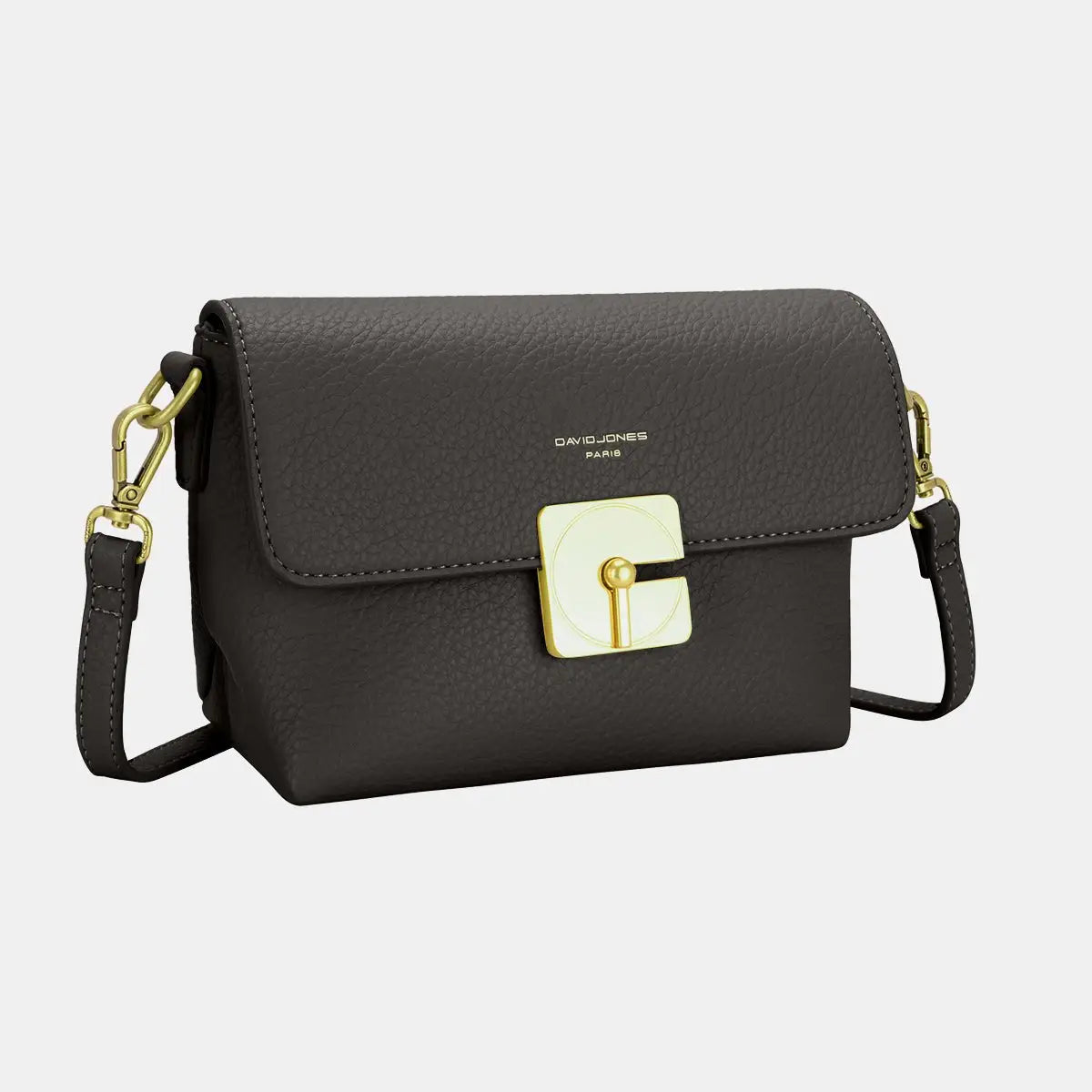PU Leather Crossbody Bag - Crossbody Bags