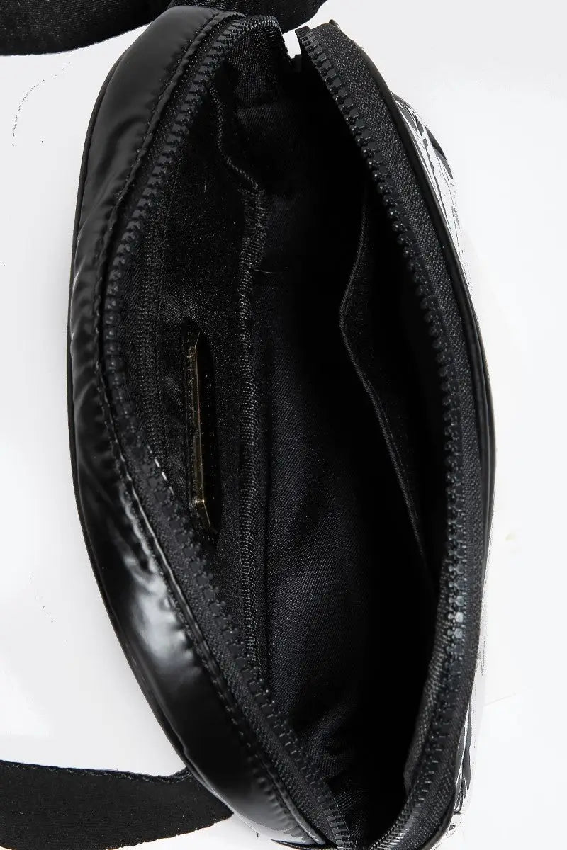 Fame Quilted Nylon Crossbody Bag - Eclectage