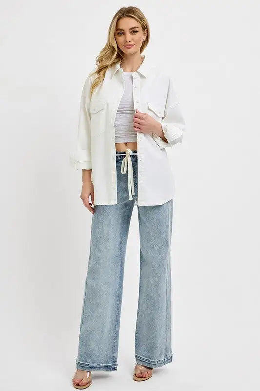 Straight Leg Jeans - Straight Jeans