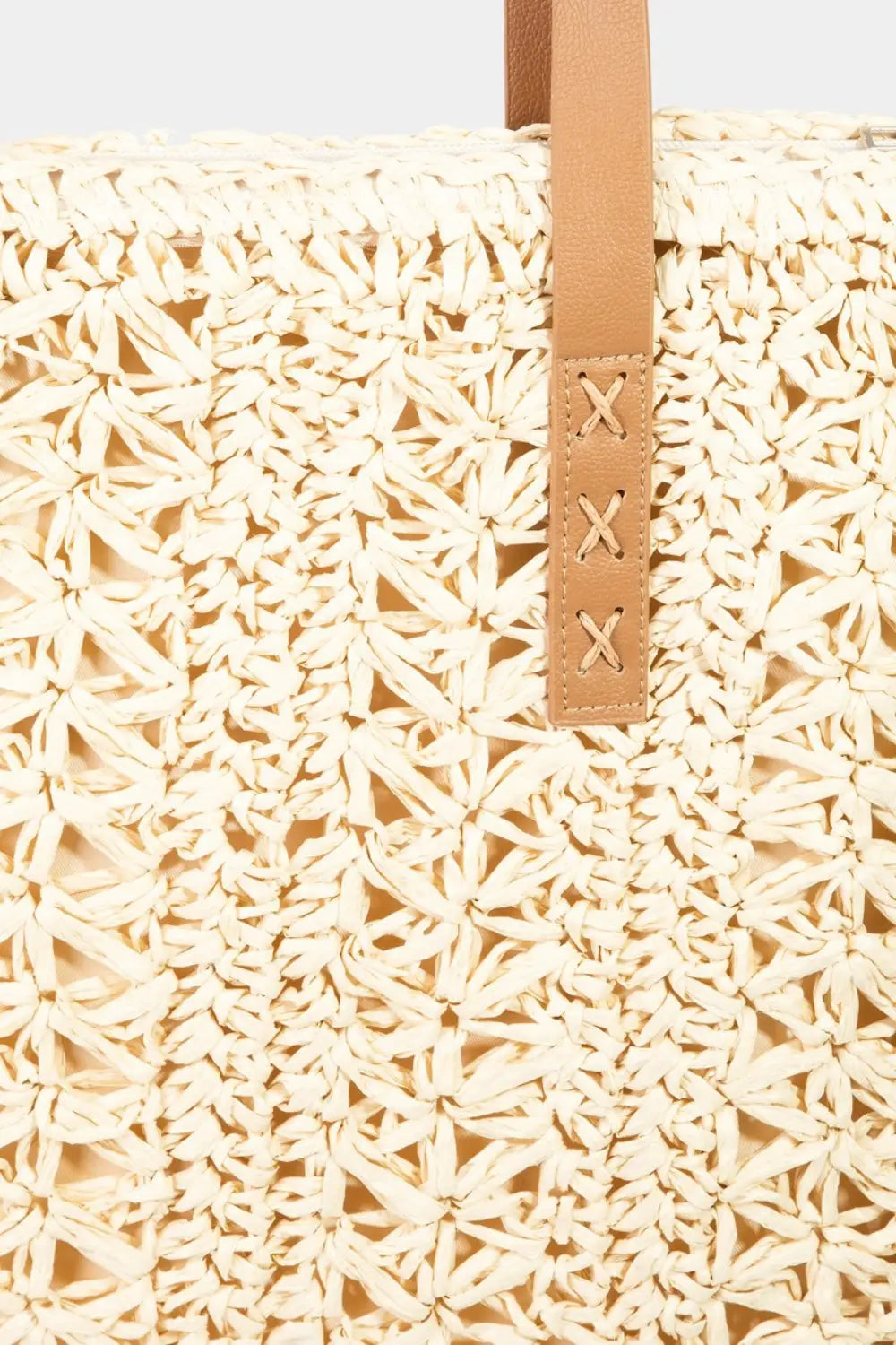 Fame Straw Braided Tote Bag - Eclectage