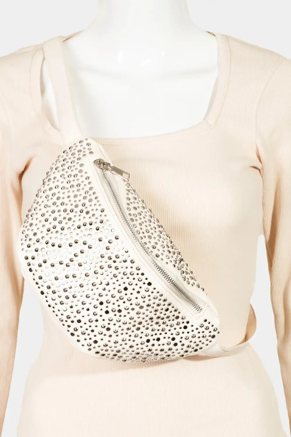 Fame Studded Crossbody Bag - Eclectage
