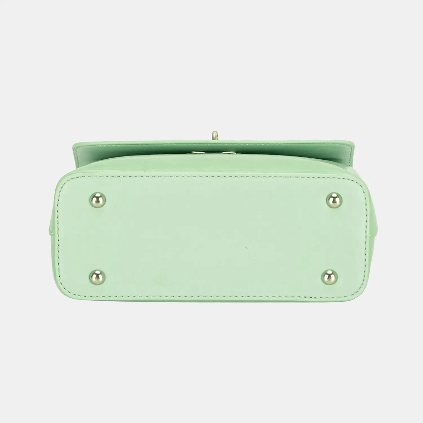 Texture PU Leather Handbag - Handbags