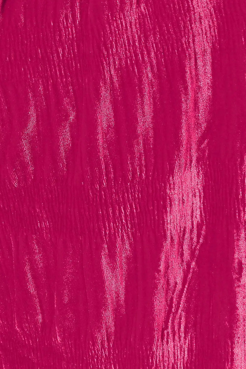 Tiered Velvet Wide Leg Hot Pink Pants - Pants